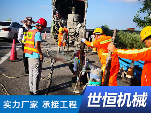 路面地聚合物注浆工程